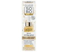So bio étic | Sérum Anti-Âge Global - Précieux Argan | Fermeté - Hydratation - Rides | Anti-Âge Global | Peaux matures, même sensibles | Fabriqué en France | 30 ml
