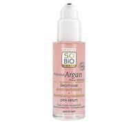 LÉA NATURE SO BiO étic| Sérum Rose Éclat Revitalisant - Précieux Argan Peaux matures | Fermeté, Vitalité et Eclat | Huile d’Argan | Collagène végétal | 99% d'origine naturelle | Made in France| 30 ml