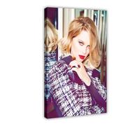 Lea Seydoux 014 Poster sur toile pour chambre à coucher, bureau, chambre, cadeau, style cadre, 50 x 75 cm