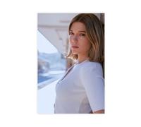 Lea Seydoux 019 Poster sur toile pour chambre à coucher, bureau, chambre, cadeau, sans cadre, 60 x 90 cm