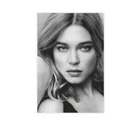 Lea Seydoux 02 Impression sur toile pour salon, chambre à coucher, sans cadre, 40 x 60 cm