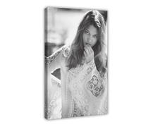 Lea Seydoux 025 Impression sur toile pour salon, chambre à coucher, style cadre, 50 x 75 cm