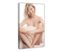 Lea Seydoux 031 Poster sur toile pour chambre à coucher, bureau, chambre, cadeau, style cadre, 50 x 75 cm