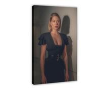Lea Seydoux 09 Impression sur toile pour salon, chambre à coucher, style cadre, 60 x 90 cm