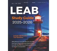 LEAB Study Guide 2025-2026: All-in-One LEAB Exam Prep for the Law Enforcement Aptitude Battery Exam 2025. With LEAB Review Material and 600 Practice Test Questions and Explanations