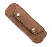 LEABAGS Premium Bandoulière en Cuir de Buffle Véritable I Look Vintage I Coussin d'Épaule Antidérapant pour Sacs I 18x6 cm