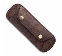 LEABAGS Premium Shoulder Pad I Bandoulière en Cuir de Buffle véritable I Look Vintage I Bandoulière pour Sacs I Bandoulière en Cuir avec Coussin antidérapant I 18x6 cm