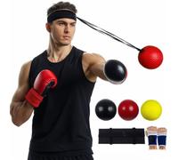 LEabox Boxball, Box Bollen, jeu de balle de boxe, balle de réflexe de boxe. Leading the Way, très approprié pour les réflexes, l'agilité, la vitesse de frappe, les compétences de combat