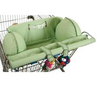 Leachco Podster Prop 'R Shopper Shopping Cart Cover, Sage Pin Dot