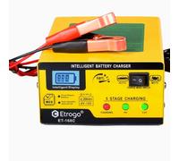 Lead Acid Battery Charger UK Yellow