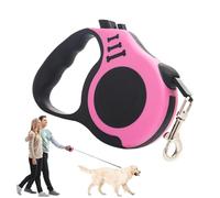 Lead Corde de traction télescopique pour animaux de compagnie rétractable, corde de traction automatique de service lourd, poignée confortable pour camping, randonnée, sports