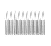 Lead Excluded Solder Iron Tip Set 10pcs | 900M - T - 1.6D High Temp Copper Tips | Replacement for Welding Machines/Large Pads/Thick Terminals