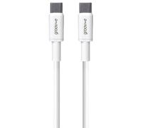 LEAD, USB-C - USB-C, 3M, WHITE; GVMA025WE (GROOV-E) Qté X 1