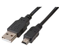 LEAD, USB2.0 AM-MINI USB B, NOIR 2M ; PSG91716 (SIGNAL PRO) Qté X 1