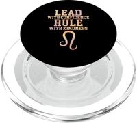 Lead with Confidence Rule with Kindness PopSockets PopGrip pour MagSafe