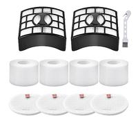 Leadaybetter 2 filtres HEPA + 4 filtres en mousse et feutre pour rotor Shark DuoClean Powered Lift Away Speed Vacuum NV680, NV681, NV682, NV683, NV800, UV810, comparé à la pièce # XFF680 et XHF680