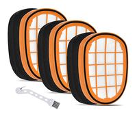 Leadaybetter Lot de 3 filtres de rechange compatibles avec les aspirateurs sans fil pour Philips FC5005/01 et SpeedPro Max - Remplace FC6826, XC7042, XC8045, XC8147, XC8347