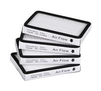 Leadaybetter Lot de 4 filtres HEPA pour aspirateur d'échappement Kenmore EF-2 86880. Comparer pour remplacer Sears pour Kenmore pièce # 20-86880 (86880), 40320, EF2, 610445. Remplace également Panasonic MC-V194H