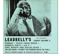 Lead Belly - Lead Belly's Legacy, Vol. 3: Early Recordings