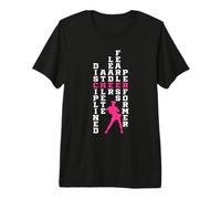 Leader d'athlète discipliné sans crainte drôle T-Shirt Haut de Gamme
