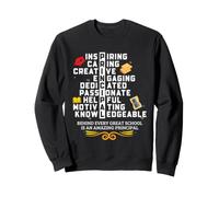 Leader de l'éducation inspirant l'appréciation des directeurs d'école Sweatshirt