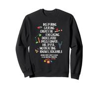 Leader de l'éducation inspirant l'appréciation des directeurs d'école Sweatshirt