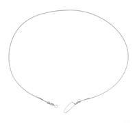 Leader de pêche en fluorocarbone avec fil torsadé et pour eau douce salée, longueurs assorties de 15,2 à 61 cm, résistance d'essai de 9,1 kg à 36,3 kg, ensemble de 12 bas de ligne pré-noués pour gros