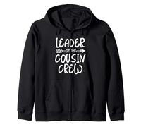 Leader de The Cousin Crew Funny Family Matching Sweat à Capuche