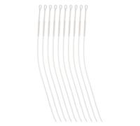 Leader des lignes de mouche, leaders de pêche, léger, robuste, polyvalent, 10 lignes de pêche à | Compact, portable, robuste, accessoire de pêche à pour la pêche en flux, hommes et