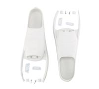 Leader Fins Foot Pocket,Noir,Blanc,Drop - Type White-37-38