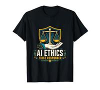 Leader IA éthique guidant Une Innovation équilibrée T-Shirt