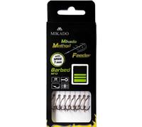 Leader mikado mf avec crochet à aiguille avec contrepoint numéro 12 / corde tressée 0.12mm/10cm 8 pcs