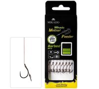 Leader mikado mf avec crochet à aiguille avec contrepoint numéro 6 / corde tressée 0.16mm/10cm 8 pcs