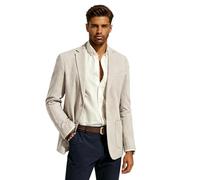 Leader of the Beauty Blazer décontracté pour homme en lin léger avec doublure à 2 boutons