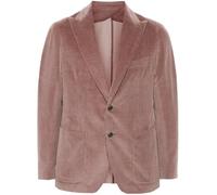 Leader of the Beauty Blazer en velours côtelé pour homme - Coupe ajustée - Veste de costume formelle - Classique - Robe de mariage - Blazers de smoking, rose, XS