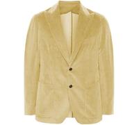 Leader of the Beauty Blazer en velours côtelé pour homme - Coupe ajustée - Veste de costume formelle - Classique - Robe de mariage - Blazers de smoking, champagne, XS