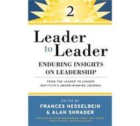 Leader to Leader Frances Hesselbein - Paul M Cohen (Auteur)