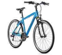 Leaderfox Vélo cross 28" en aluminium Fox Away Gent Cross Bike 21 vitesses Rh57 cm Bleu