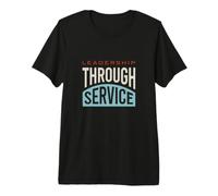 Leadership Club Dire Leadership par Le Service T-Shirt Haut de Gamme