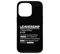 Leadership Definition Leader Office Teamwork Influenceur Boss Coque pour iPhone 13 Pro