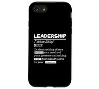 Leadership Definition Leader Office Teamwork Influenceur Boss Coque pour iPhone SE (2020) / 7/8