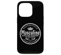 Leadership du Patrimoine Religieux chrétien Black King Coque pour iPhone 13 Pro