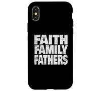 Leadership Familial basé sur la Foi des Hommes conservateurs chrétiens Coque pour iPhone X/XS