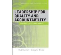 Leadership For Quality And Accountability In Education
