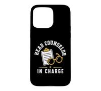 Leadership Funny Camp Quote Head Counselor in Charge Coque pour iPhone 15 Pro Max