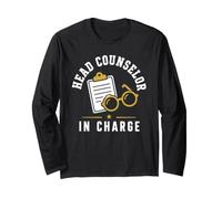 Leadership Funny Camp Quote Head Counselor in Charge Manche Longue