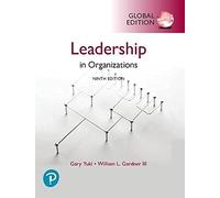 Leadership in Organizations, Global Edition – Livre en VO – Pearson Education