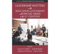Leadership Matters in the Education of Students with Special Needs in the 21st Century - Emerald Publishing Inc - Emerald Publishing Inc - Livre en Anglai Emerald Publishing IncEmerald Publishing Inc