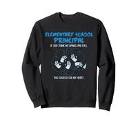 Leadership Plein cœur des Mains de l'école Primaire Sweatshirt