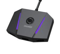 leadjoy VX2 AimBox Convertisseur d'adaptateur de Souris pour Clavier,Convertisseur Filaire avec Interface Audio 3,5mm,Compatible avec Switch, Xbox Series X, Xbox One, PS4, PS5